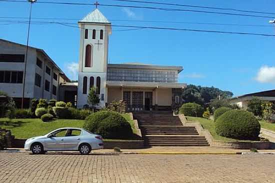 IGREJA MATRIZ POR GILBERTO VOGNACH - VANINI - RS