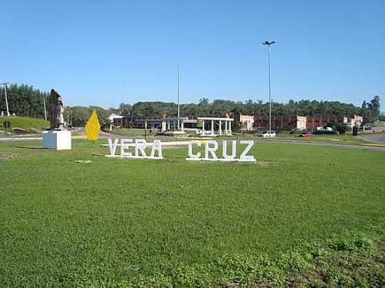 TREVO DE ACESSO  CIDADE DE VERA CRUZ-FOTO:TIAGOFF - VERA CRUZ - RS