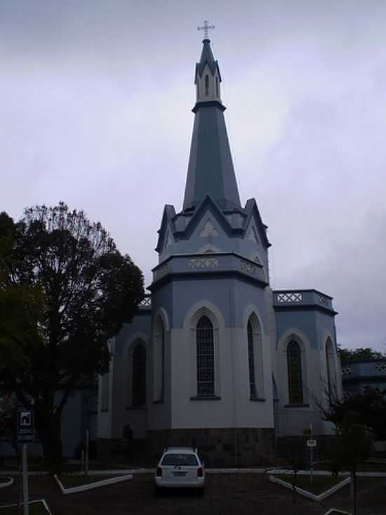 IGREJA DE N.SRA.DE LOURDES EM VERANPOLIS-RS-FOTO:MARCELO PARISE PETAZ - VERANPOLIS - RS