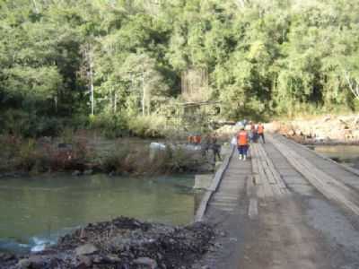 INICIO DA PONTE RIO CARREIRO 2009-DONIN, POR ALCEU DONIN - VISTA ALEGRE DO PRATA - RS