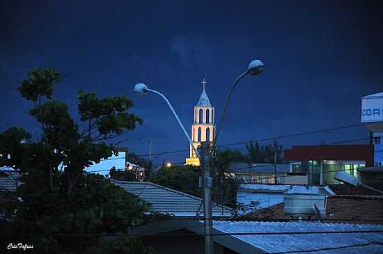 XANGRI-L-RS-VISTA NOTURNA DO CENTRO-FOTO:CRIS TAFRAS - XANGRI-L - RS