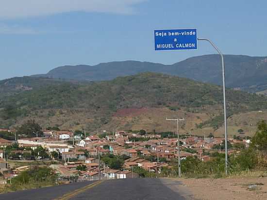 ENTRADA SUL DA CIDADE DE MIGUEL CALMON-BA-FOTO:BELITARDO - MIGUEL CALMON - BA