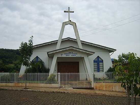 ALTO BELA VISTA-SC-IGREJA DE CONFISSO LUTERANA-FOTO:AURI BRANDO - ALTO BELA VISTA - SC