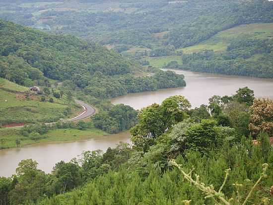 ALTO BELA VISTA-SC-RIO DA REGIO-FOTO:AURI BRANDO - ALTO BELA VISTA - SC