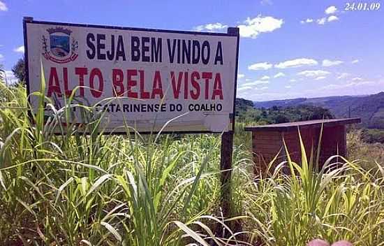 ENTRADA DA CIDADE DE ALTO BELA VISTA-SC-FOTO:RAFA LOURENCO - ALTO BELA VISTA - SC