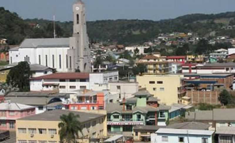 ANITA GARIBALDI-SC-VISTA DA REA CENTRAL DA CIDADE-FOTO:WWW.CLMAIS.COM.BR - ANITA GARIBALDI - SC