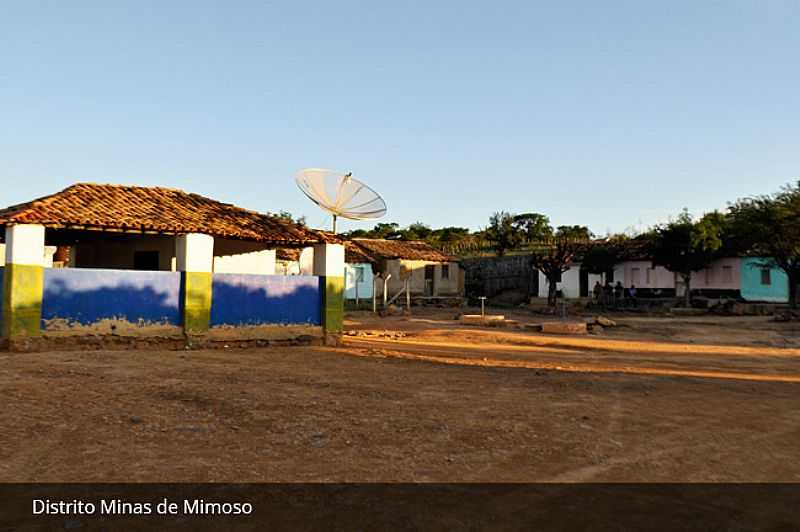 MINAS DO MIMOSO-BA-CENTRO DO DISTRITO-FOTO:WWW.SENTOSE.BA.GOV.BR - MINAS DO MIMOSO - BA