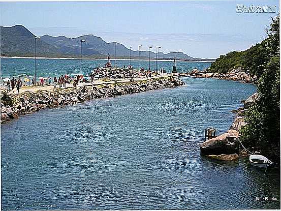 BARRA DA LAGOA-SC-TRAPICHE DE PEDRA-FOTO:PAULO RICARDO GUEDES PINHEIRO - BARRA DA LAGOA - SC