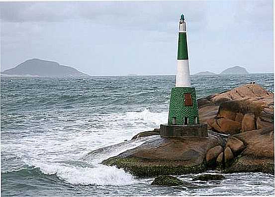 FAROL DA BARRA DA LAGOA FOTO GERMANO SCHR - BARRA DA LAGOA - SC