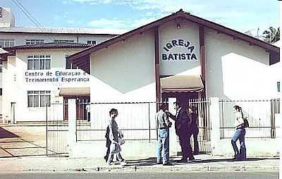 IGREJA BATISTA-FOTO:FURSTENBERG  - BARREIROS - SC