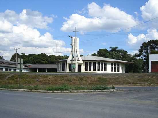 IGREJA-FOTO:JAIR TEIXEIRA,SP,BR  - BELA VISTA DO SUL - SC