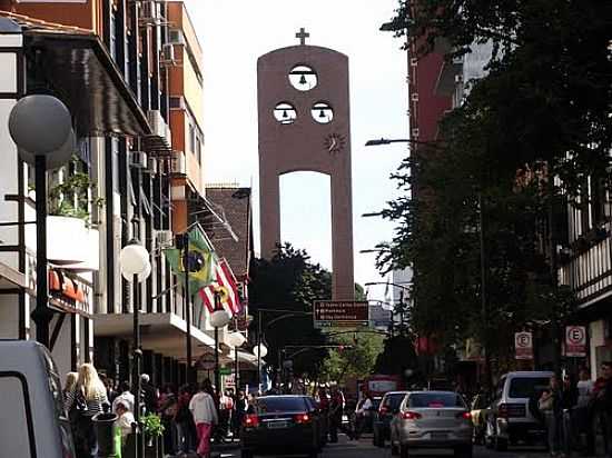 CENTRO DA CIDADE-FOTO:ANGELO CARLOS RONCHI - BLUMENAU - SC