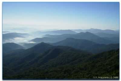 PARQUE NACIONAL DA SERRA DO ITAJA , POR J. P. MAANEIRO - BLUMENAU - SC