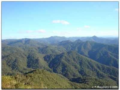 PARQUE NACIONAL DA SERRA DO ITAJA -, POR J. P. MAANEIRO - BLUMENAU - SC