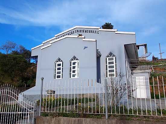 BOM JARDIM DA SERRA-SC-IGREJA DA CONGREGAO CRIST NO BRASIL-FOTO:SIDNEI RECCO - BOM JARDIM DA SERRA - SC