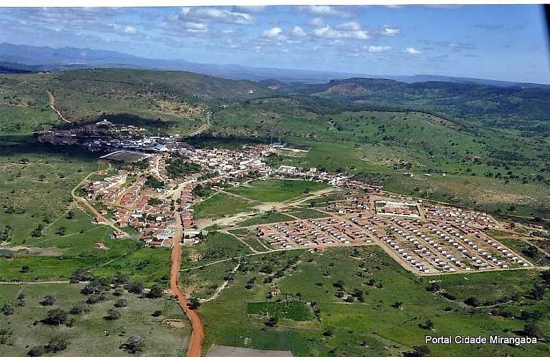 MIRANGABA-BA-VISTA AREA DA CIDADE E REGIO-FOTO:LOSFOTOSDERATONUGUAU  - MIRANGABA - BA