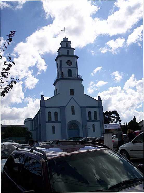 IGREJA MATRIZ SANTSSIMA TRINDADE, POR ALBA CARDOZO - CAMPO ALEGRE - SC