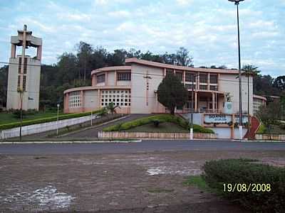 IGREJA MATRIZ-FOTO:EDI VIERO  - CORONEL FREITAS - SC