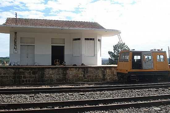 ESTAO FERROVIRIA EM 2008 DE CORREIA PINTO-SC-FOTO:ALCIDES GOULARTI FILHO - CORREIA PINTO - SC