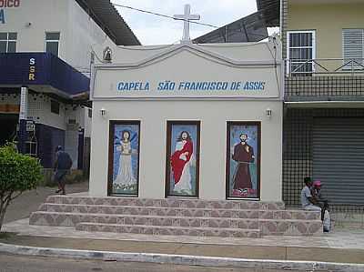 CAPELA SO FRANCISCO EM MONTE GORDO, POR HELIO QUEIROZ. - MONTE GORDO - BA