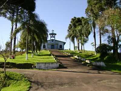 IGREJA CATLICA-FOTO:EVANDRINHO_FALABRETT  - ENGENHO VELHO - SC