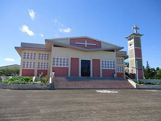 IGREJA DE SO JOO BATISTA EM FAXINAL DOS GUEDES-FOTO:GRIGOLO - FAXINAL DOS GUEDES - SC