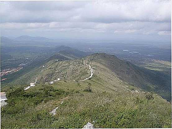 ESCADARIA VISTA DO ALTO DA SERRA EM MONTE SANTO-BA-FOTO:JORGE LN - MONTE SANTO - BA