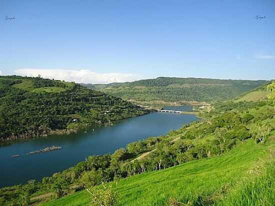 VISTA DO PORTO GOIO-EN RS/SC  FOTO POR GRIGOLO  - GOIO-EN - SC