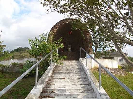 GRUTA DE N.SRA.DO PERPTUO SOCORRO NO CENTRO DE GRAVATAL-SC-FOTO:JOS CARMINATTI - GRAVATAL - SC