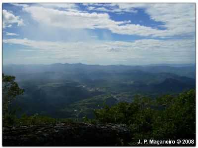 PARQUE NACIONAL DA SERRA DO ITAJA - MIRANTE AYMOR - VISTA GUABIRUBA 3, POR J. P. MAANEIRO - GUABIRUBA - SC