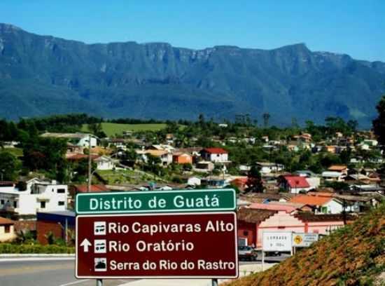 CHEGADA AO GUAT, POR MR. LUNARDI LEAL - GUAT - SC