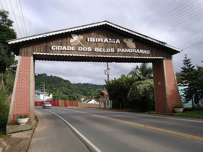 IMAGENS DA CIDADE DE IBIRAMA - SC - IBIRAMA - SC