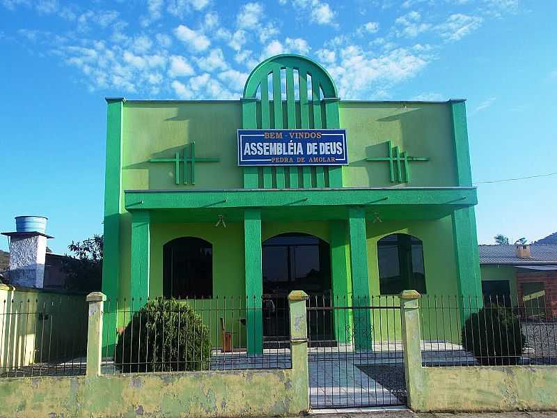 IGREJA  ASSEMBLIA DE DEUS - PEDRA DE AMOLAR - ILHOTA - SC POR SIDNEI RECCO - ILHOTA - SC