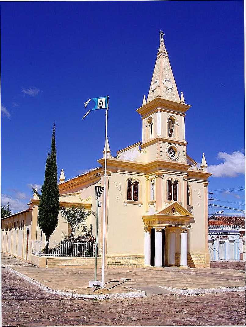 MORRO DO CHAPU-BA-IGREJA MATRIZ-FOTO:CAIO GRACO MACHADO - MORRO DO CHAPU - BA