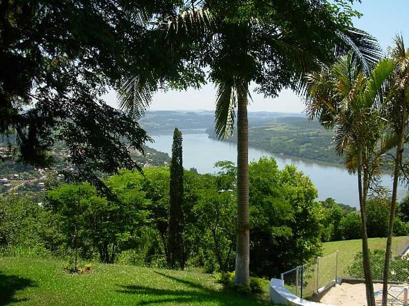 VISTA DE ITAPIRANGA - RIO URUGUAI - ITAPIRANGA - SC