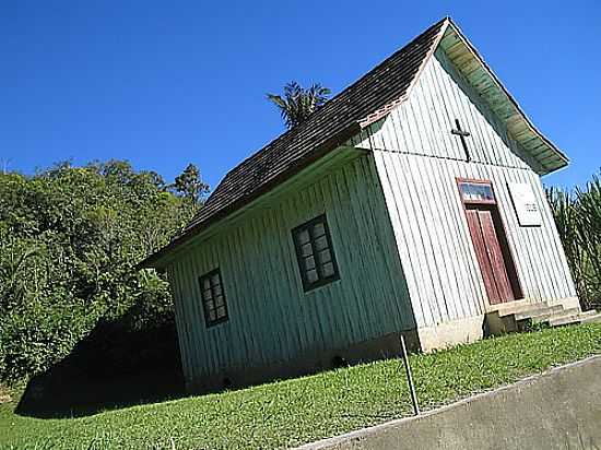 IGREJA LUTERANA-FOTO:HELCIO HERMES HOFFMA  - ITOUPAVA - SC