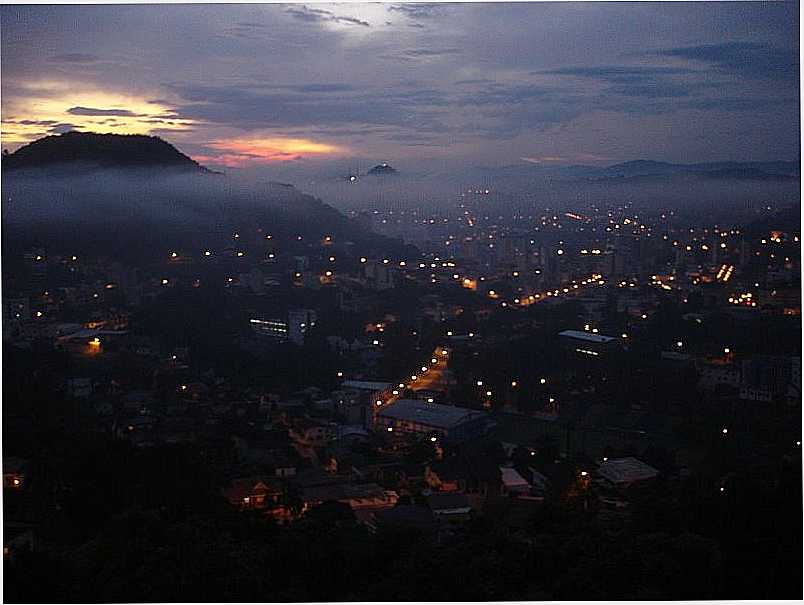 JOAABA-SC-AMANHECENDO NA CIDADE-FOTO:LUIZ DONIZETTI CERVOLO - JOAABA - SC