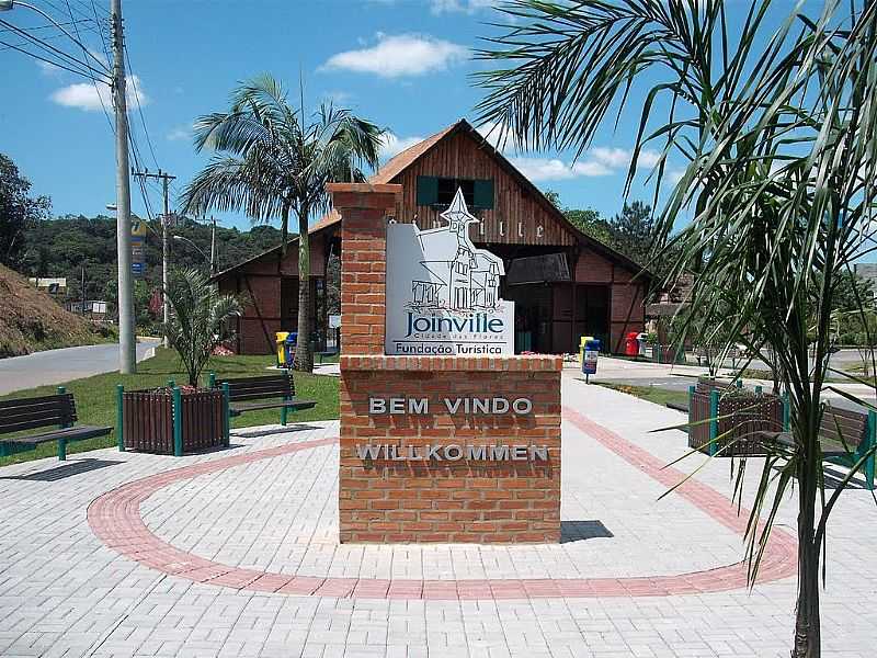 JOINVILLE-SC-PRTICO DE ENTRADA DA CIDADE-FOTO:GUSTAVO RAMOS CHAGAS - JOINVILLE - SC