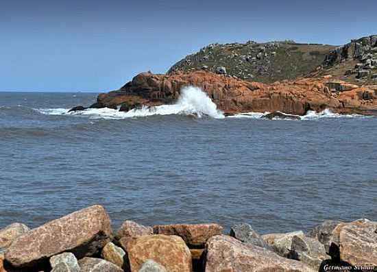 BARRA DA LAGOA DE SANTO ANTNIO EM LAGUNA-SC-FOTO:GERMANO SCHR - LAGUNA - SC