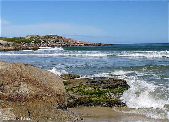 PRAIA DA GALHETA EM LAGUNA-SC-FOTO:GERMANO SCHR - LAGUNA - SC