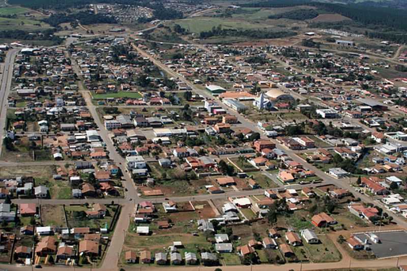 VISTA PANORMICA DE LEBON RGIS - FOTO CIDADE BRASIL - LEBON RGIS - SC