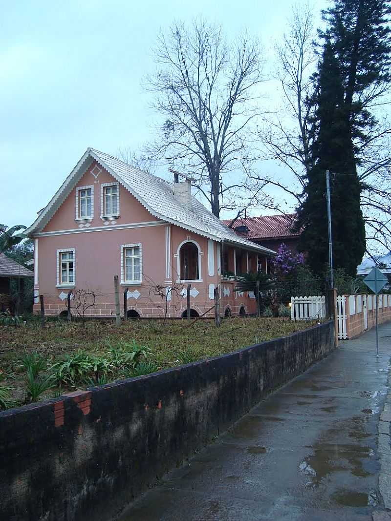 CASA TPICA DO PERIODO COLONIAL EM LONTRAS/SC  - POR J C DE CARVALHO - LONTRAS - SC