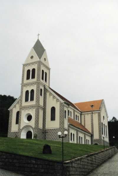 IGREJA MATRIZ SO VICENTE DE PAULO - CENTRO, POR M - LUIZ ALVES - SC