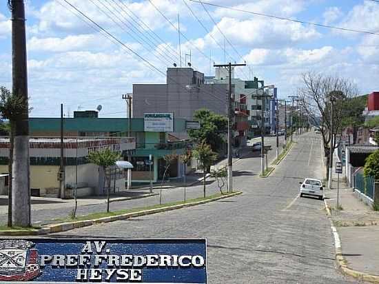 AVENIDA FREDERICO HEYSE EM MAFRA-SC-FOTO:JAIR TEIXEIRA - MAFRA - SC