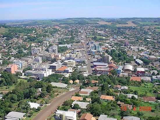 MARAVILHA-SC-VISTA AREA DA CIDADE-FOTO:DEIWYS - MARAVILHA - SC