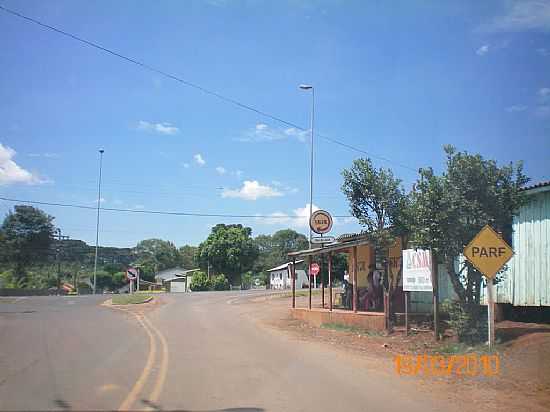 MARECHAL BORMANN-SC-TREVO DE ACESSO-FOTO:ELTON STRADA - MARECHAL BORMANN - SC