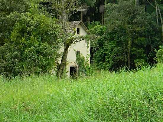 CONSTRUO ANTIGA NA REA RURAL EM MASSARANDUBA-SC-FOTO:FELPZS - MASSARANDUBA - SC