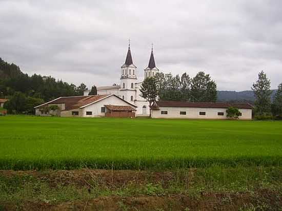 IGREJA- PALETA- MIRIM DOCE FOTO POR TITAFONO - MIRIM DOCE - SC