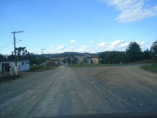VISTA DA CIDADE PELA BR-116 EM MONTE CASTELO-SC-FOTO:JAIR TEIXEIRA - MONTE CASTELO - SC