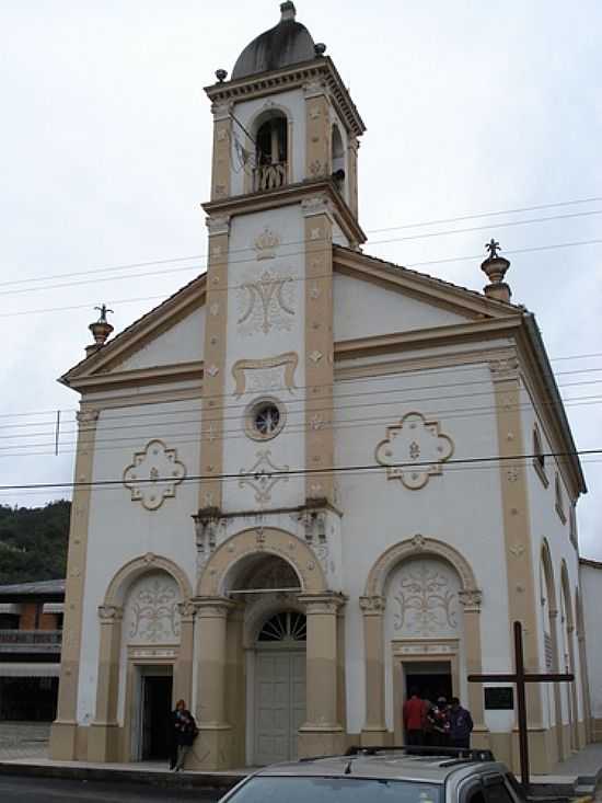 ANTIGA IGREJA MATRIZ DE NOVA TRENTO-SC-FOTO:CARLOS C. NASATO - NOVA TRENTO - SC